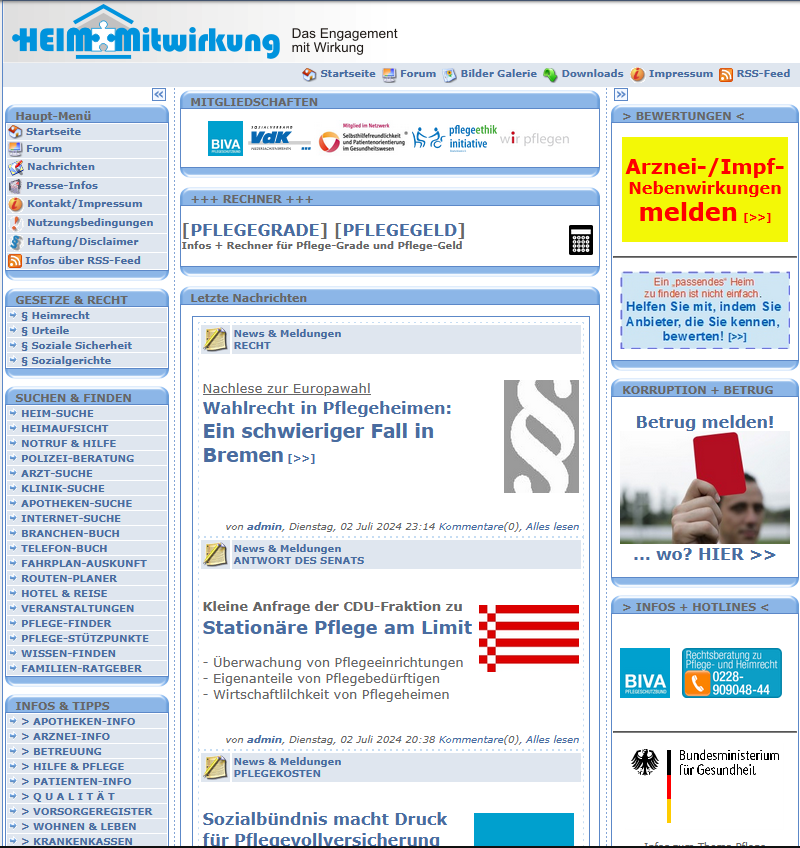 Heim-Mitwirkung alte Version